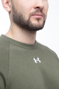 Under Armour Bluza męska Under Armour Rival Fleece Crew khaki 1379755 390 M 3