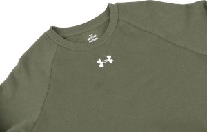Under Armour Bluza męska Rival Fleece Crew khaki 1379755 390 L 4