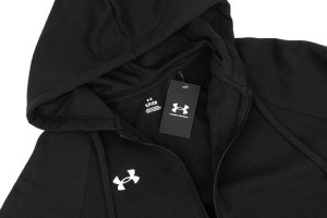 Under Armour Bluza męska Under Armour Rival Fleece FZ Hoodie czarna 1379767 001 L 5