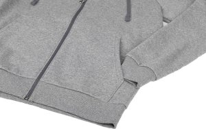 Under Armour Bluza męska Under Armour Rival Fleece FZ Hoodie szara 1379767 025 M 6