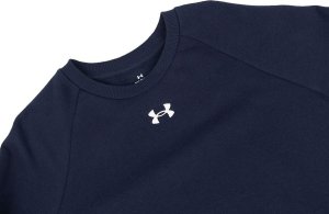 Under Armour Bluza męska Rival Fleece Crew granatowa 1379755 410 L 4