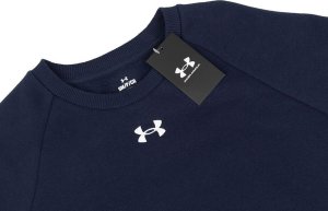 Under Armour Bluza męska Rival Fleece Crew granatowa 1379755 410 L 5