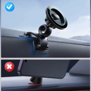 Joyroom Uchwyt samochodowy magnetyczny na kokpit Joyroom JR-ZS366 czarny 14