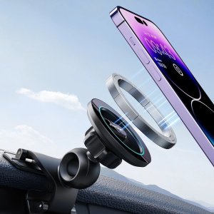 Joyroom Uchwyt samochodowy magnetyczny na kokpit Joyroom JR-ZS366 czarny 10