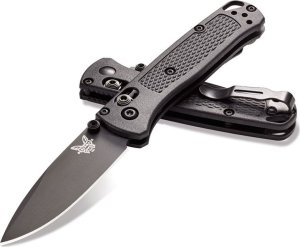 Benchmade Benchmade MINI BUGOUT 533BK-2 BLACK PLAIN 1