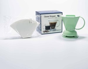 Clever Clever Dripper - Zaparzacz do kawy L 500ml zielony + 100 filtrów 2