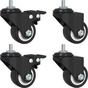 vidaXL vidaXL Donica z trejażem i kółkami, szara, lite drewno jodłowe 8