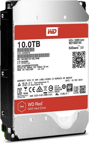 Dysk serwerowy WD 10 TB 3.5'' SATA III (6 Gb/s)  (WD100EFAX) 1