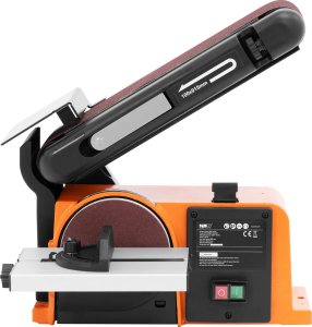 MSW Szlifierka stołowa taśmowo-tarczowa śr. 150 mm 370 W Szlifierka stołowa taśmowo-tarczowa śr. 150 mm 370 W 6