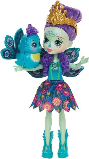 Mattel Enchantimals Lalka + Zwierzątko. Ratter Peacock (DVH87/DYC76) 3