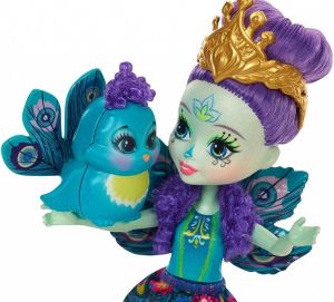 Mattel Enchantimals Lalka + Zwierzątko. Ratter Peacock (DVH87/DYC76) 4