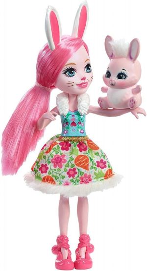 Mattel Enchantimals Lalka + Zwierzątko. Bree Bunny (DVH87/DVH88) 3