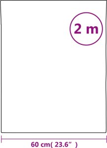 vidaXL Folie lustrzane, 2 szt., samoprzylepne, 60x200 cm, PET 9