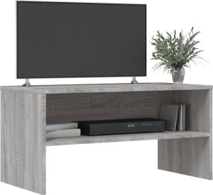vidaXL Szafka pod telewizor, szary dąb sonoma, 80x40x40 cm 3