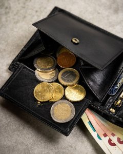 Peterson Elegancki Skórzany Portfel, Etui Na Karty I Brelok 9