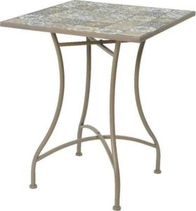 BigBuy Garden Stolik Bistro Brązowy (58 x 58 x 72 cm) 1