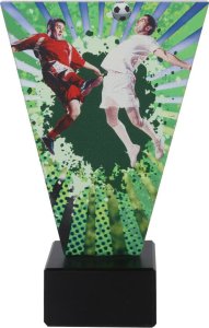 Tryumf Trofeum szklane piłka nożna Tryumf 1