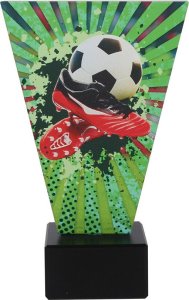 Tryumf Trofeum szklane piłka nożna Tryumf 1