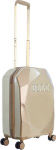 Elle Walizka mała kabinowa ELLE Diamond złota 6