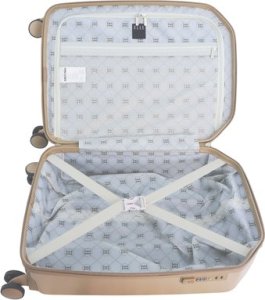 Elle Walizka mała kabinowa ELLE Diamond złota 9