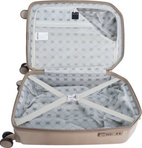 Elle Walizka mała kabinowa ELLE Diamond złota 10