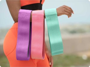 Neo-Sport NeoSport Zestaw taśma oporowych do ćwiczeń NS-961  3 szt 9