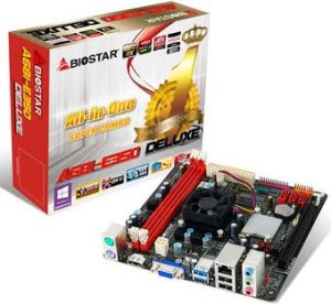 Płyta główna Biostar A68I-350 DELUXE, BGA FT1, SATA3, DDR3, USB3.0, MITX 1