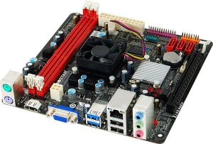 Płyta główna Biostar A68I-350 DELUXE, BGA FT1, SATA3, DDR3, USB3.0, MITX 3