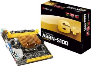 Płyta główna Biostar A68N5100, SoC, DDR3, SATA3, USB3.0, MITX 1