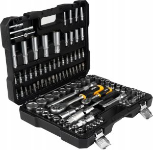 Zestaw narzędzi JCB JCB ZESTAW KLUCZY 108el. 1/2" 1/4" 14