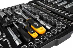 Zestaw narzędzi JCB JCB ZESTAW KLUCZY 108el. 1/2" 1/4" 15