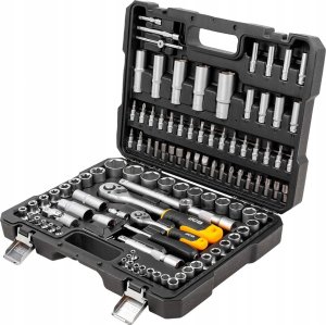 Zestaw narzędzi JCB JCB ZESTAW KLUCZY 108el. 1/2" 1/4" 6