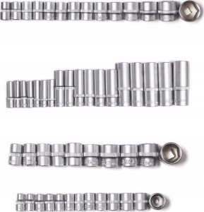 Zestaw narzędzi JCB JCB ZESTAW KLUCZY 216el. 1/2" 3/8" 1/4" 2