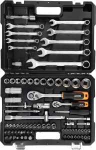 Zestaw narzędzi JCB JCB ZESTAW KLUCZY  82el. 1/2" 1/4" 12