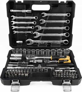 Zestaw narzędzi JCB JCB ZESTAW KLUCZY  82el. 1/2" 1/4" 8