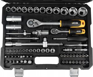 Zestaw narzędzi JCB JCB ZESTAW KLUCZY  82el. 1/2" 1/4" 10