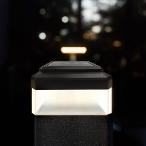 GreenBlue Lampa solarna na słupek LED 80*80 daszek kopertowy (GB127) 5