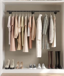 Songmics Wieszak ścienny 30,4 x 170 x 7 cm 68 kg 3