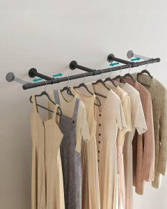 Songmics Wieszak ścienny 30,4 x 170 x 7 cm 68 kg 4