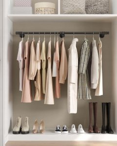 Songmics Wieszak ścienny 30,4 x 170 x 7 cm 68 kg 5