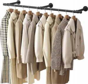 Songmics Wieszak ścienny 30,4 x 170 x 7 cm 68 kg 8