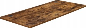 Biurko Songmics Blat biurka z gładkimi krawędziami, powłoka melaminowa, MDF, 140 x 70 x 1,8 cm, brązowy 1