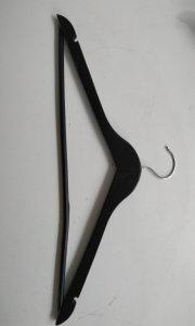 Songmics Wieszaki drewniane, zestaw 20, wieszaki na płaszcz, wieszaki na ubrania, z ramię, batonikiem przeciwpoślizgowym, 360 ° Hook obro 4