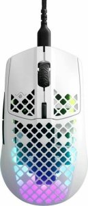Mysz SteelSeries Myszka do Gry SteelSeries AEROX 3 (2022) SNOW EDITION Biały 1