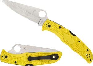 Spyderco Spyderco PACIFIC SALT 2 FRN YELLOW PLAIN C91PYL2 1