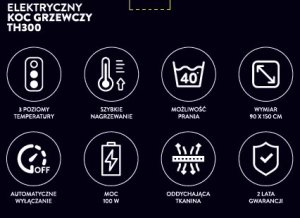 PEMPA ELEKTRYCZNY KOC GRZEWCZY TH300 5