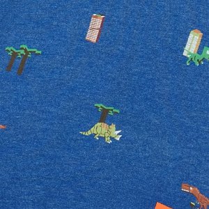 vidaXL Bluza dziecięca, ciemnoniebieski melanż, 140 8