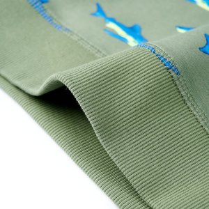 vidaXL Bluza dziecięca, jasne khaki, 128 2