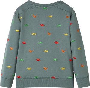 vidaXL Bluza dziecięca, khaki, 128 2