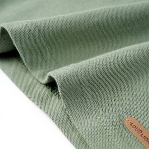 vidaXL Koszulka dziecięca polo, khaki, 116 6